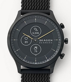 Smartwatch Montre connectée Skagen noire - Android Wear OS - SKT3001