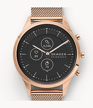 Smartwatch Montre connectée Skagen dorée - Android Wear OS - SKT3100